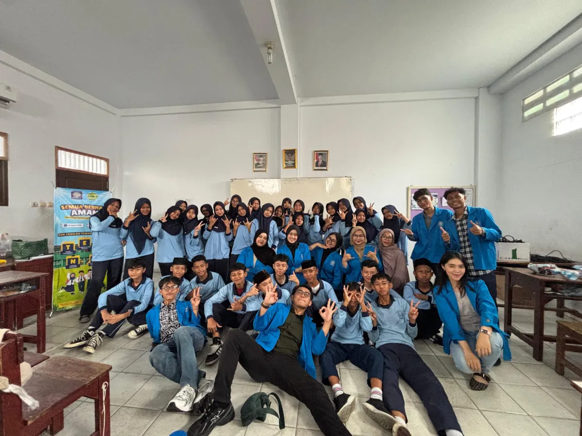 Mahasiswa Ilmu Komunikasi UBSI Ciptakan “Safe Space” Di MTS Nurul Anwar: Ruang Tumbuh Tanpa Luka Untuk Cegah Perundungan